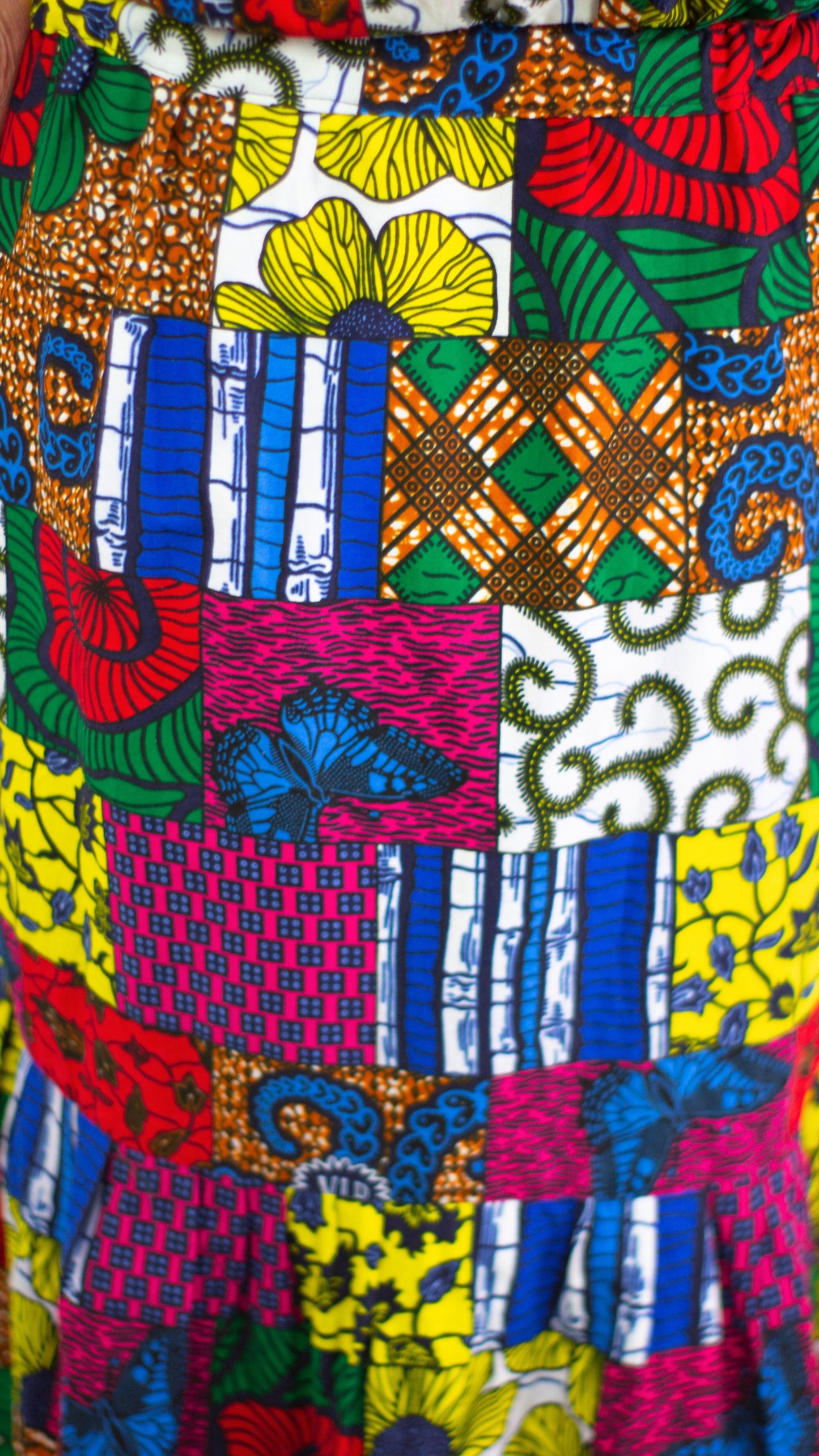 Beatrice African Print Maxi Dress