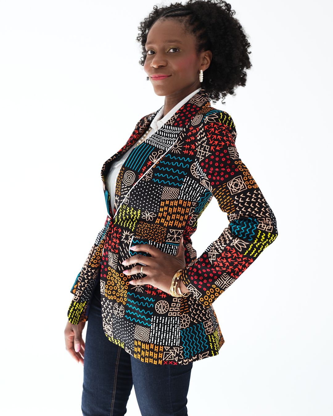 The Ultimate Patchwork African Print Blazer Ankara Long Sleeves Clothes
