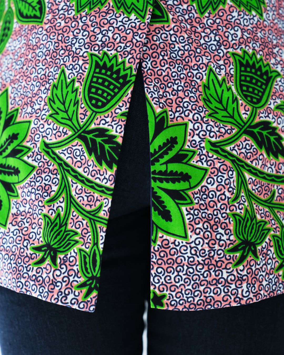 The Ultimate Verdant Bloom Blazer African Print Ankara Long sleeves