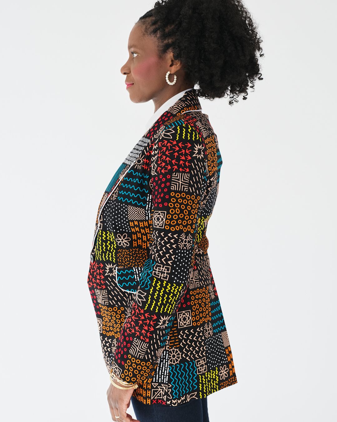 The Ultimate Patchwork African Print Blazer Ankara Long Sleeves Clothes