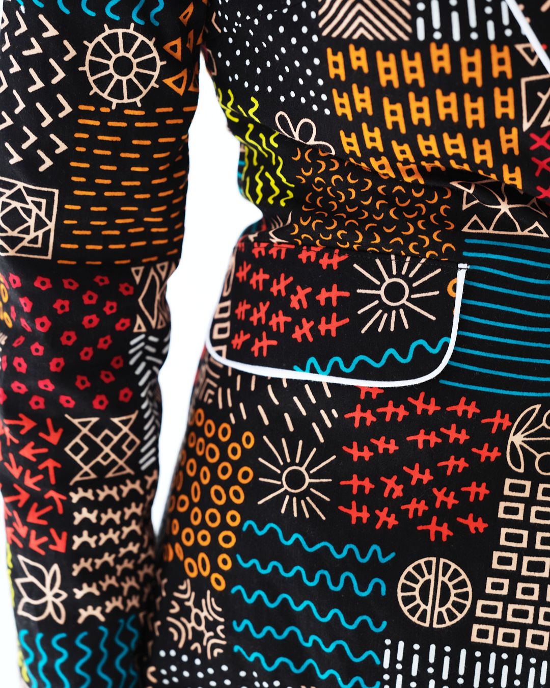 The Ultimate Patchwork African Print Blazer Ankara Long Sleeves Clothes