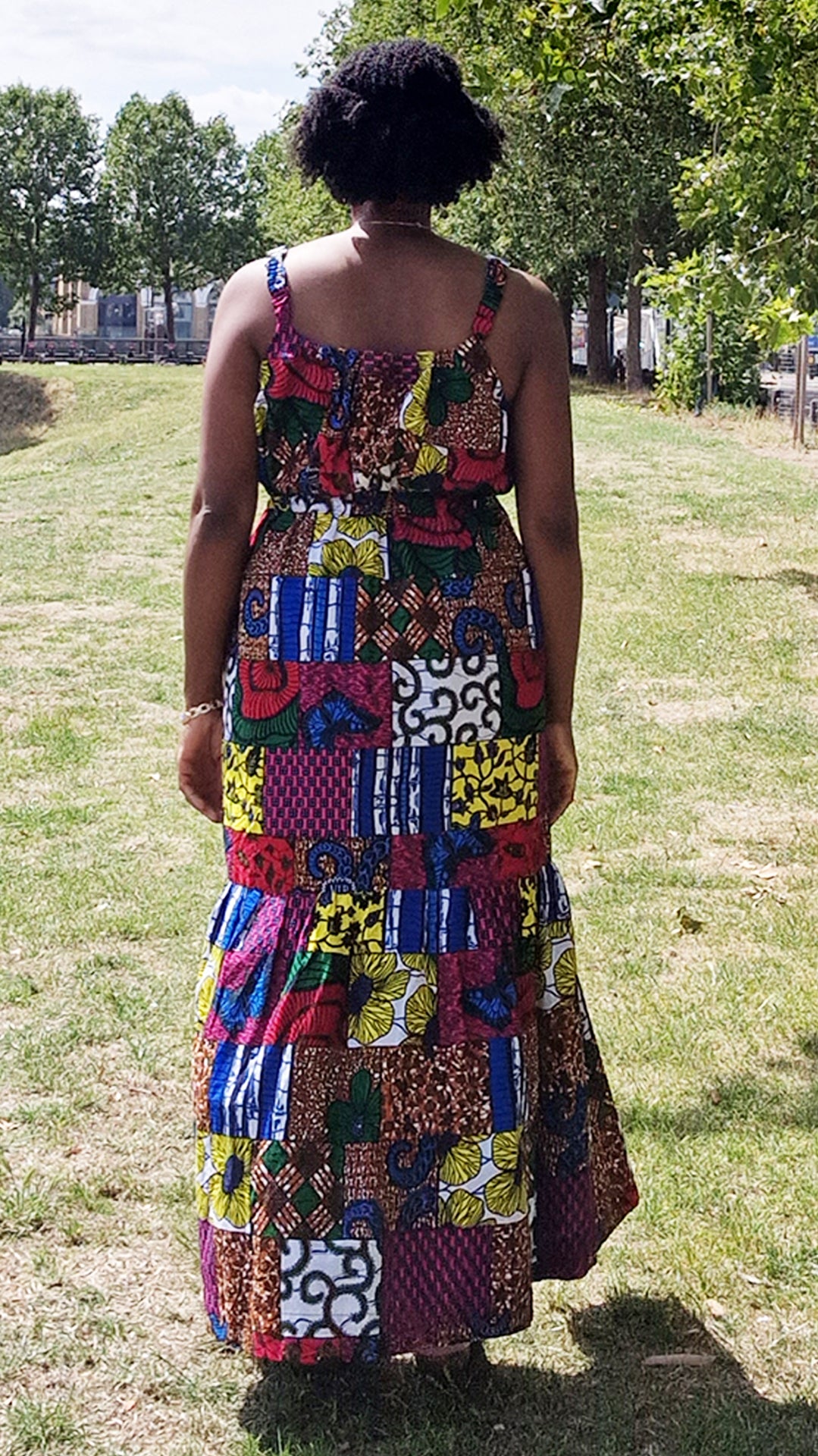Beatrice African Print Maxi Dress