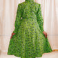 Onyeka African Print Shirt Dress Green Ankara Dress Clothes