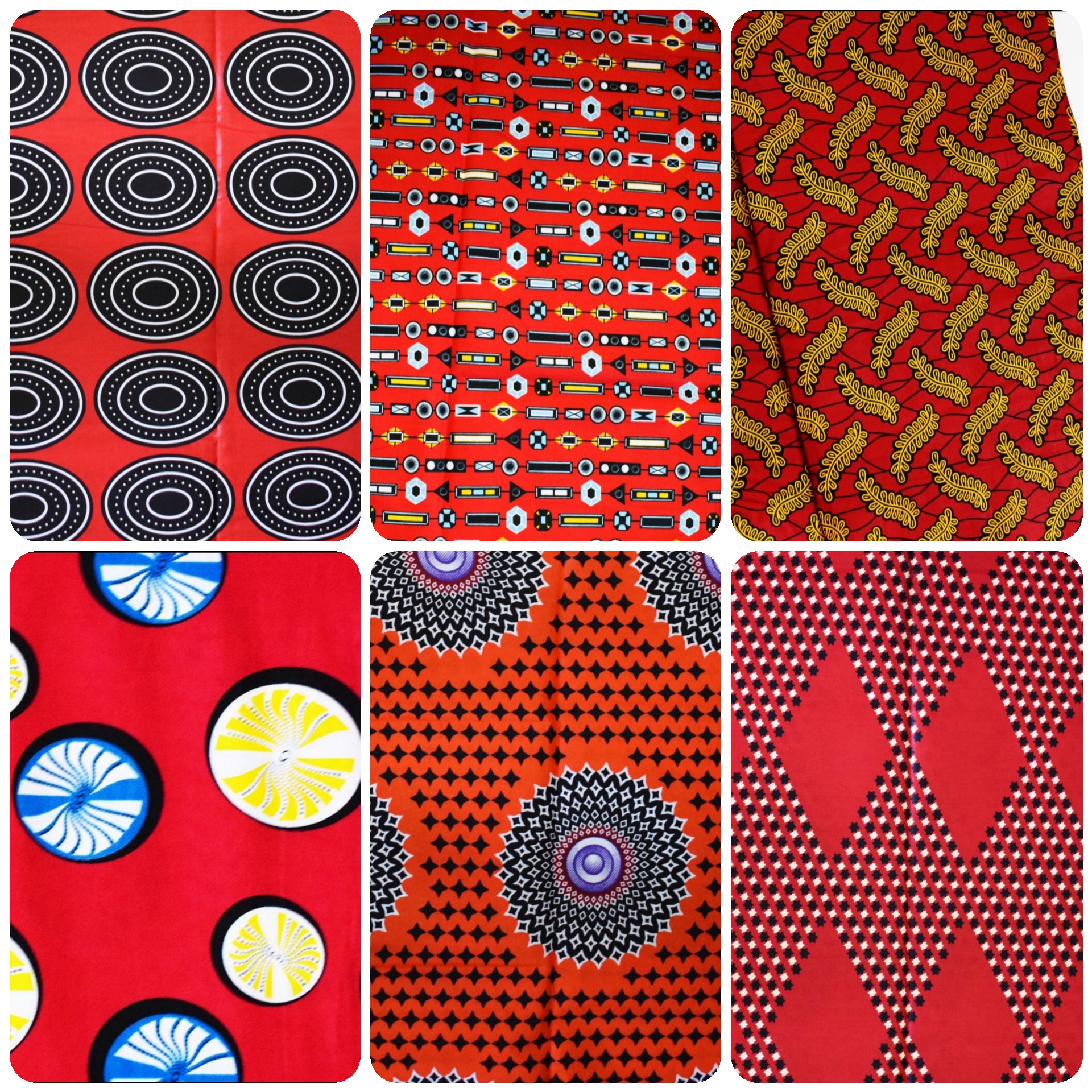 African Wax Block Ankara Patterned Fabric Dovetailed – Dovetailed