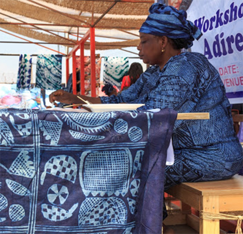 Great British Sewing Bee West African Week: Nigerian Adire