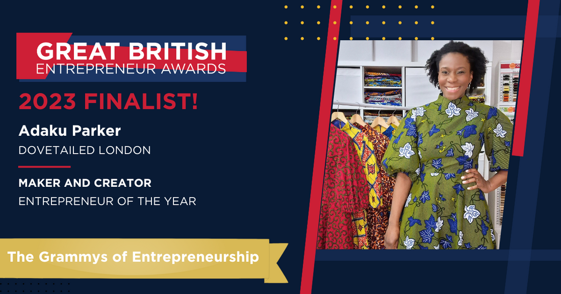 Adaku Parker, a finalist for The Great British Entrepreneur Awards