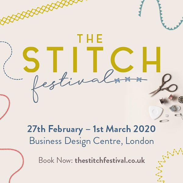 Get money off your tickets for the Stitch Festival! Dovetailed