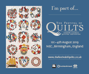 The Festival of Quilts is back!!!