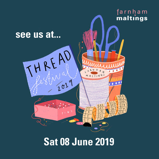 Thread .... A festival of textiles, Farnham, Maltings Saturday 8th June 2019 9 am - 5 pm