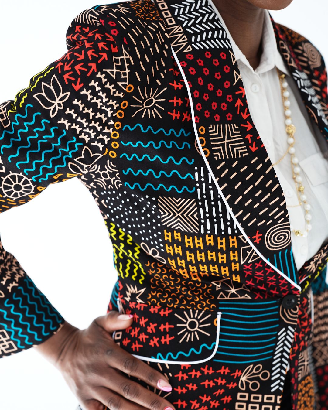 The Ultimate Patchwork African Print Blazer Ankara Long Sleeves Clothes