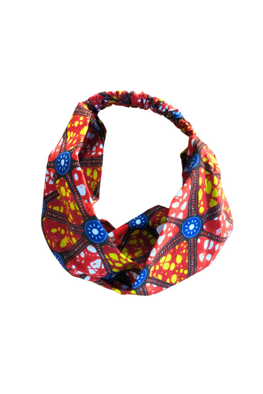 The Ultimate African Print Headband Ankara Handmade Top Knot Mosaic Elasticated